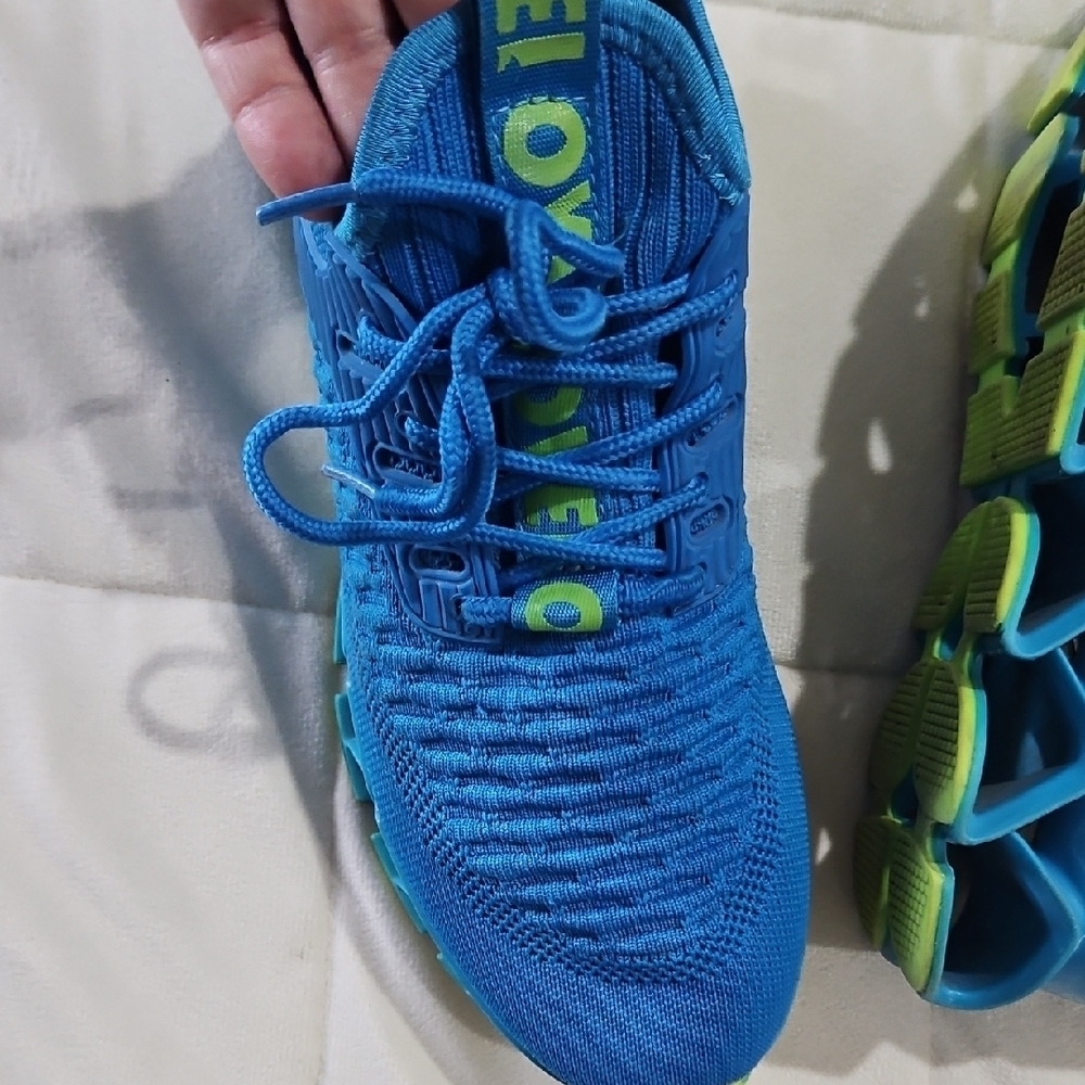 Blue Athletic Running Shoes - Picture 3 of 4